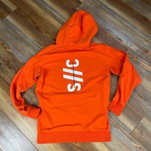 Gymshark Steve Cook Strength Collective S//C Medium M Orange Hoodie